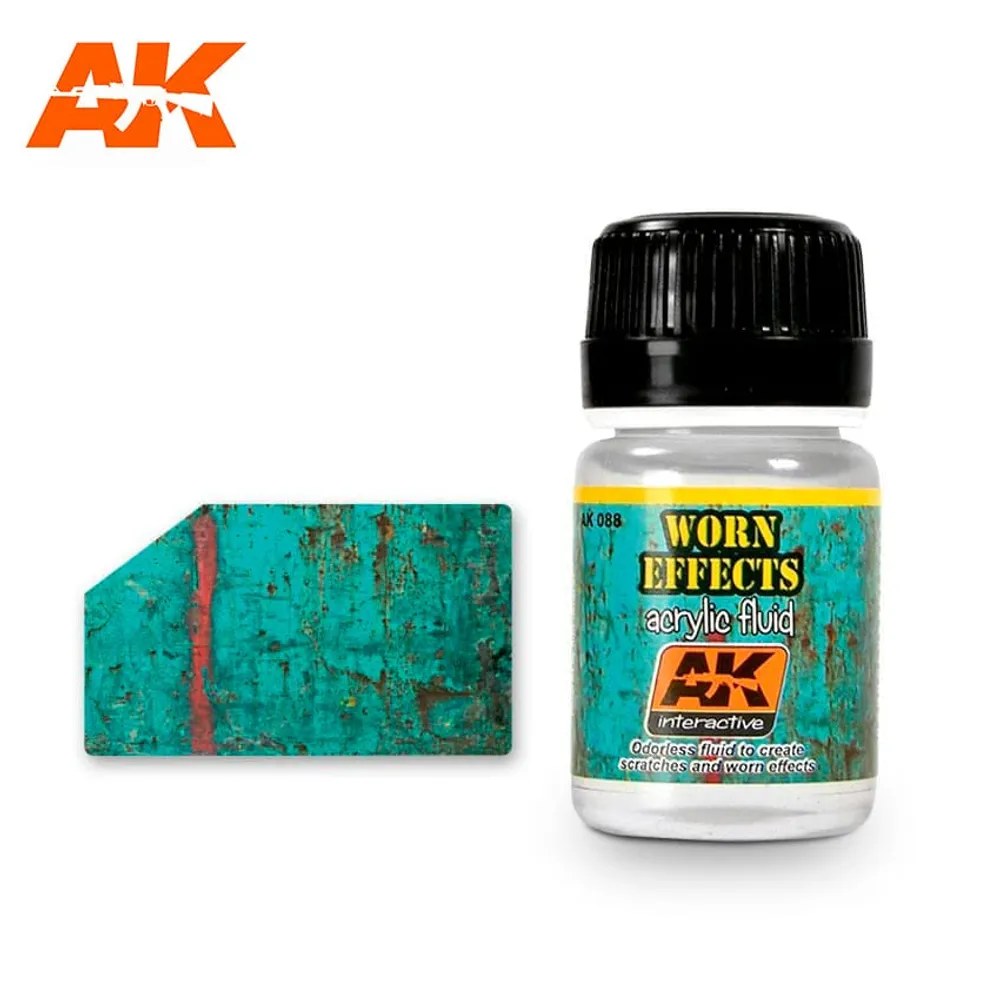 AK-088 Worn Effects Acrylic Chipping Fluid