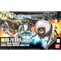 HGUC 1/144 #114 RB-79 Ball Twin Set #5058004 by Bandai