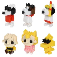 Nanoblock Mininano Series Peanuts Assortment 3 (1 Random Blind Box)