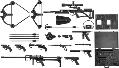 LD041 Silent Nine Little Armory 1/12 Detail Kit by TomyTec