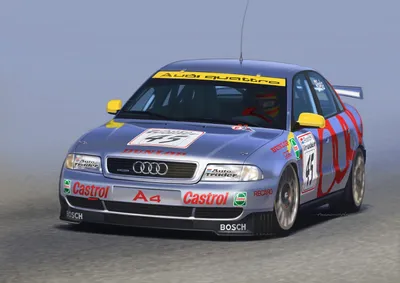 Racing Series Audi A4 '96 BTCC World Champion 1/24 #PN24035 by Platz