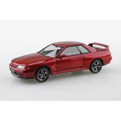 Nissan R32 Skyline GT-R(Red Pearl) Model Car Kit #06357 1/32 by Aoshima