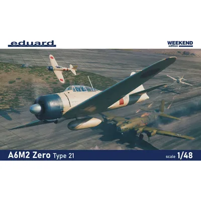 A6M2 Zero Type 21 [Weekend Edition] 1/48 #84189 by Eduard