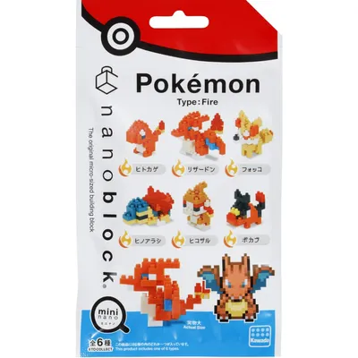  Nanoblock - Pokemon Type Normal Set 1, mininano Series : Toys &  Games