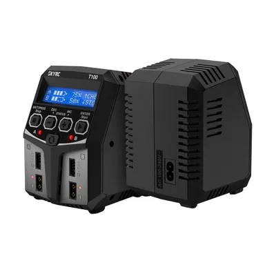 SkyRC T100 Dual Balance Charger 50W x 2, 5A