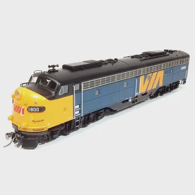 Rapido 28543 HO EMD E8A (DC/DCC/Sound): VIA Rail Canada: #1800