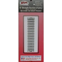 Atlas 6" Straight Track (Code 100) (HO)