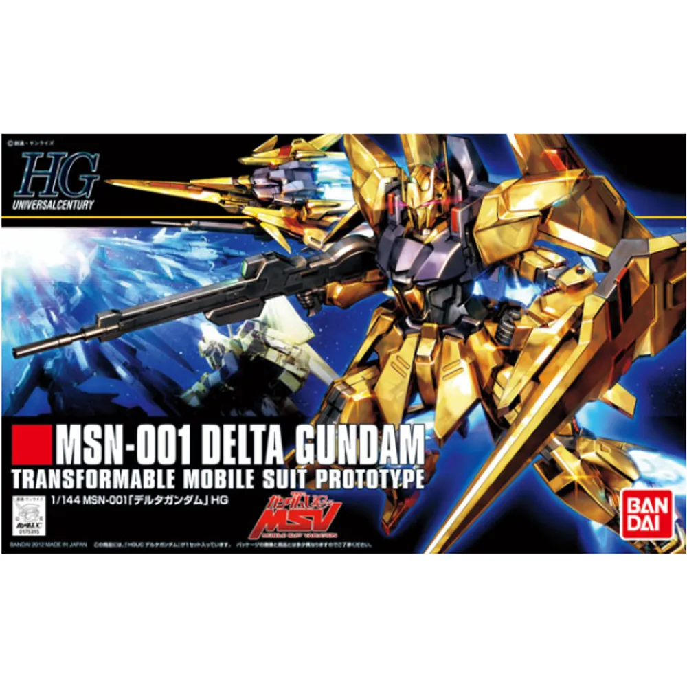 HGUC 1/144 #136 MSN-001 Delta Gundam #5060970 by Bandai