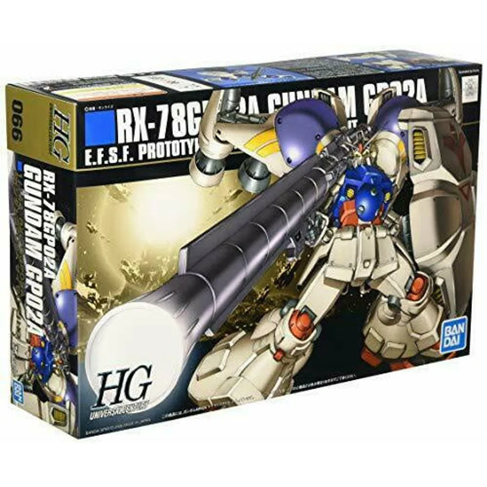 HGUC 1/144 #066 RX-78GP02A Gundam Physallis #5055719 by Bandai