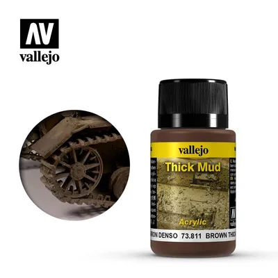 VAL73811 Weathering Effects - Brown Thick Mud (40ml)