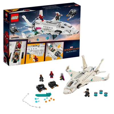 Lego Marvel Super Heroes: Stark Jet and Drone Attack 76130