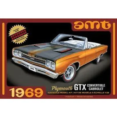 1969 Plymouth GTX Convertible 1/25 by AMT