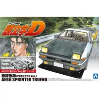 Toyota AE86 Sprinter Trueno Fujiwara Takumi (Project D Version) 1/24 Model Car Kit #08133 by Aoshima