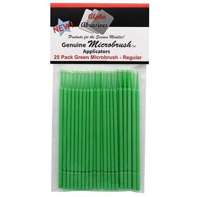 Alpha Abrasives Micro Brushes Green #1302