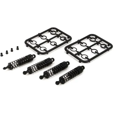 ECX Complete Shock Set: 1:18 4WD