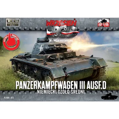 FTF-073 Panzerkampfwagen III Ausf. D 1/72 by First to Fight