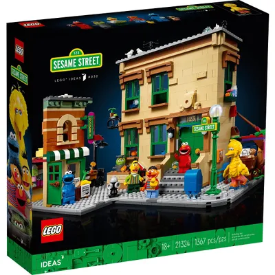 Lego Ideas: 123 Sesame Street 21324