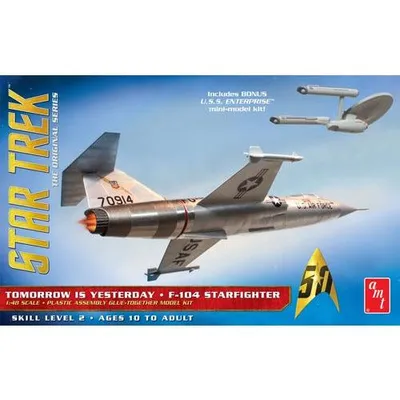 F-104 Starfighter 1/48 "Tomorrow is Yesterday" #0953 by AMT