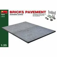 Brick Pavement #36048 1/35 Scenery Kit by MiniArt