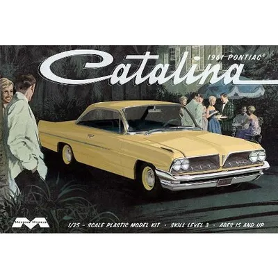 1961 Pontiac Catalina 1/25 by Moebius