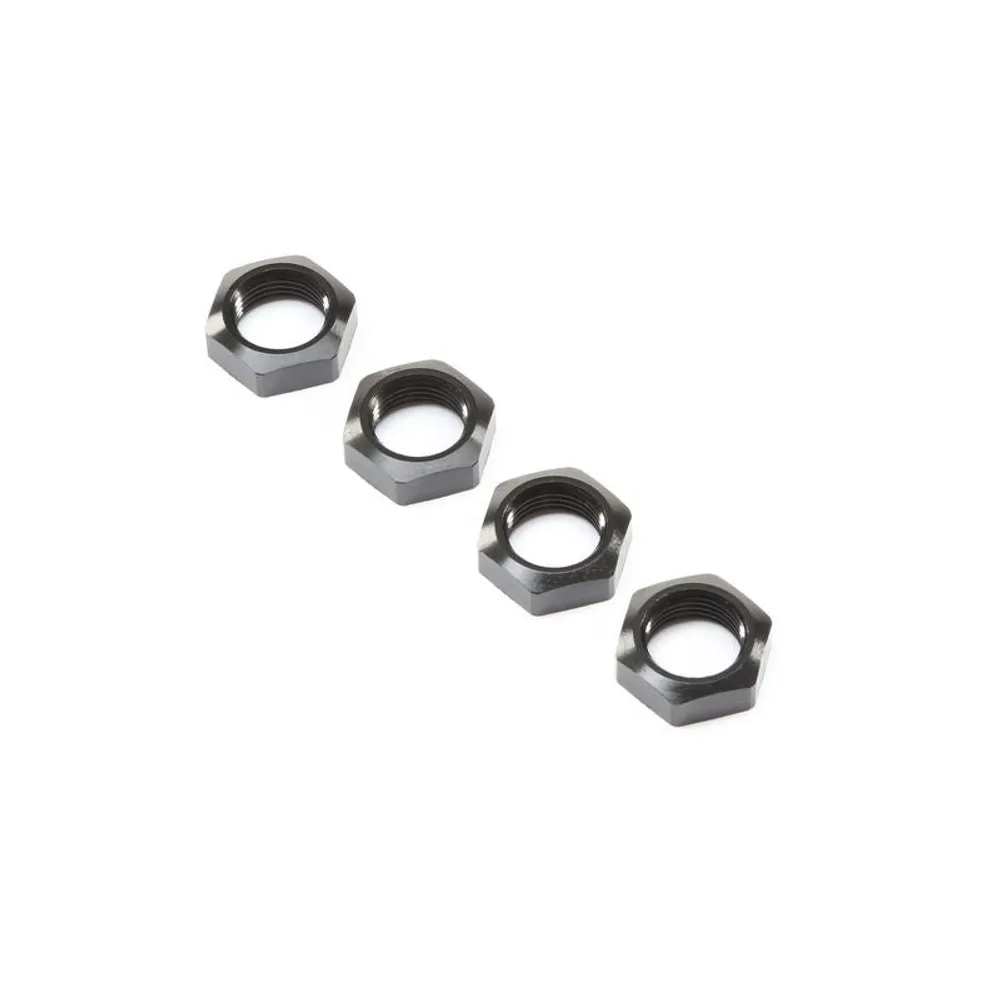 Wheel Nuts, Black (4): Super Baja Rey LOS252078