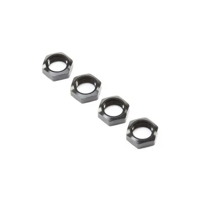 Wheel Nuts, Black (4): Super Baja Rey LOS252078