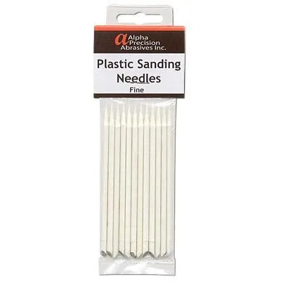 Alpha Abrasives Plastic Sanding Needle Fine ALP403