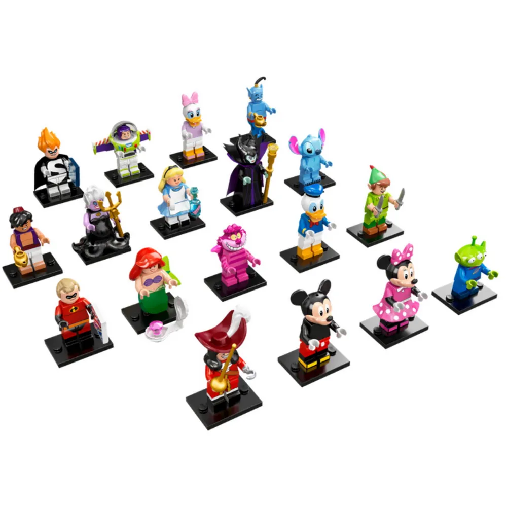 Lego Collectible Minifigures: Disney Collectible Minifig Series 1 71012 - COMPLETE SET OF 18