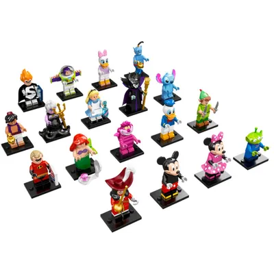 Lego Collectible Minifigures: Disney Collectible Minifig Series 1 71012 - COMPLETE SET OF 18