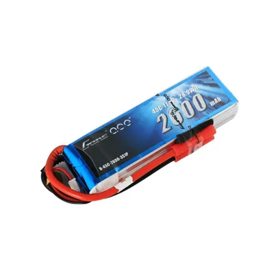 Gens Ace - 013 - 2600mAh 3S1P 11.1V 45C LiPo Deans Plug Soft Case 125x38x23mm