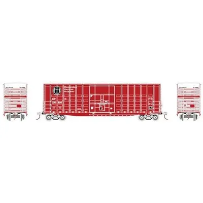 50' High Cube Waffle Side Boxcar CP #220845 (HO)