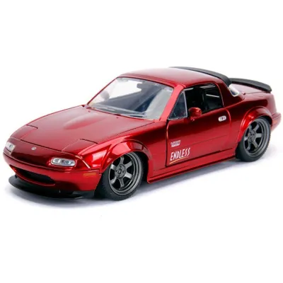 Jada 1/24 "JDM Tuners" 1990 Mazda Miata - Candy Red