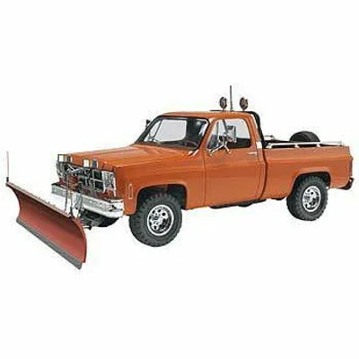 GMC Pickup w/Snow Plow 1/24 Model Car Kit #7222 by Revell