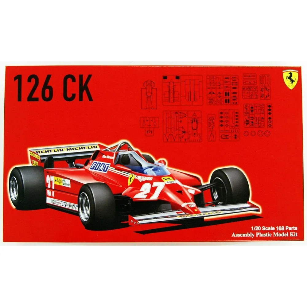 Ferrari 126CK 1981 1/20 #091969 by Fujimi