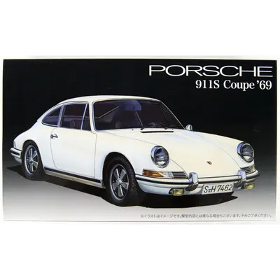 Porsche 911S Coupe '69 1/24 #126685 by Fujimi