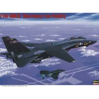 US Navy F-14A Tomcat Black Bunny/Low Visibility 1/72 #02377 by Hasegawa