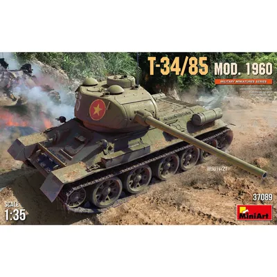 T-34-85 Mod. 1960 1/35 #37089 by Miniart