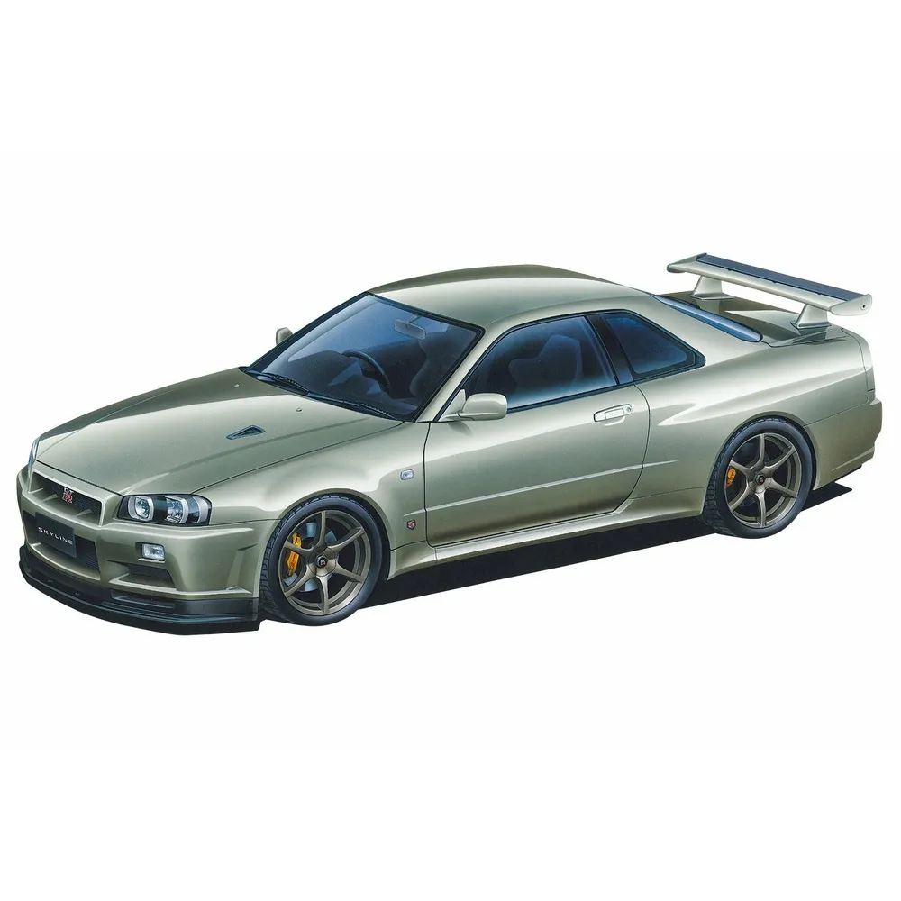 Nissan BNR34 Skyline GT-R V-Spec II Nur. 2002 1/24 #06275 by Aoshima