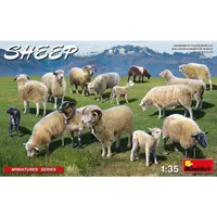 Sheep (x15) #38042 1/35 Detail Kit by MiniArt