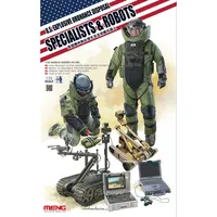 U.S. Explosive Ordnance Disposal Specialists & Robots HS-003 - 1/35 Human Series by Meng