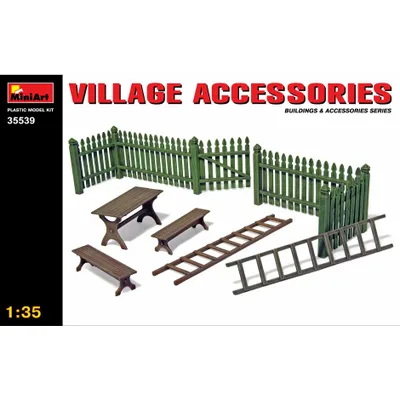 Village Accessories #35539 1/35 Detail Kit by MiniArt