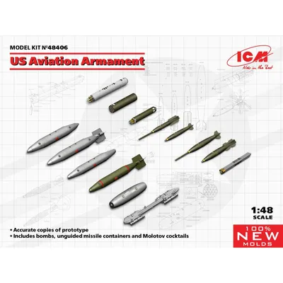 US Aviation Armament 1/48 #48406 by ICM
