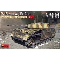 Pz.Beob.Wg.IV Ausf. J Late/Last Prod. 2 in 1 with Crew 1/35 #35344 by MiniArt