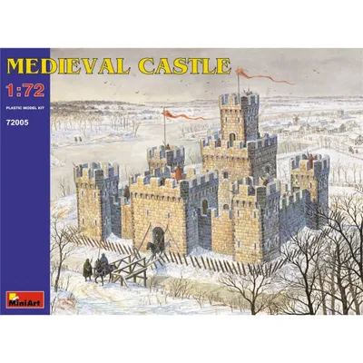 Medieval Castle 1/72 #72005 Scenery Kit by Miniart