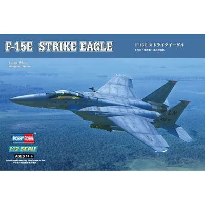 F-15E Strike Eagle Strike fighter 1/72 #80271 by Hobby Boss