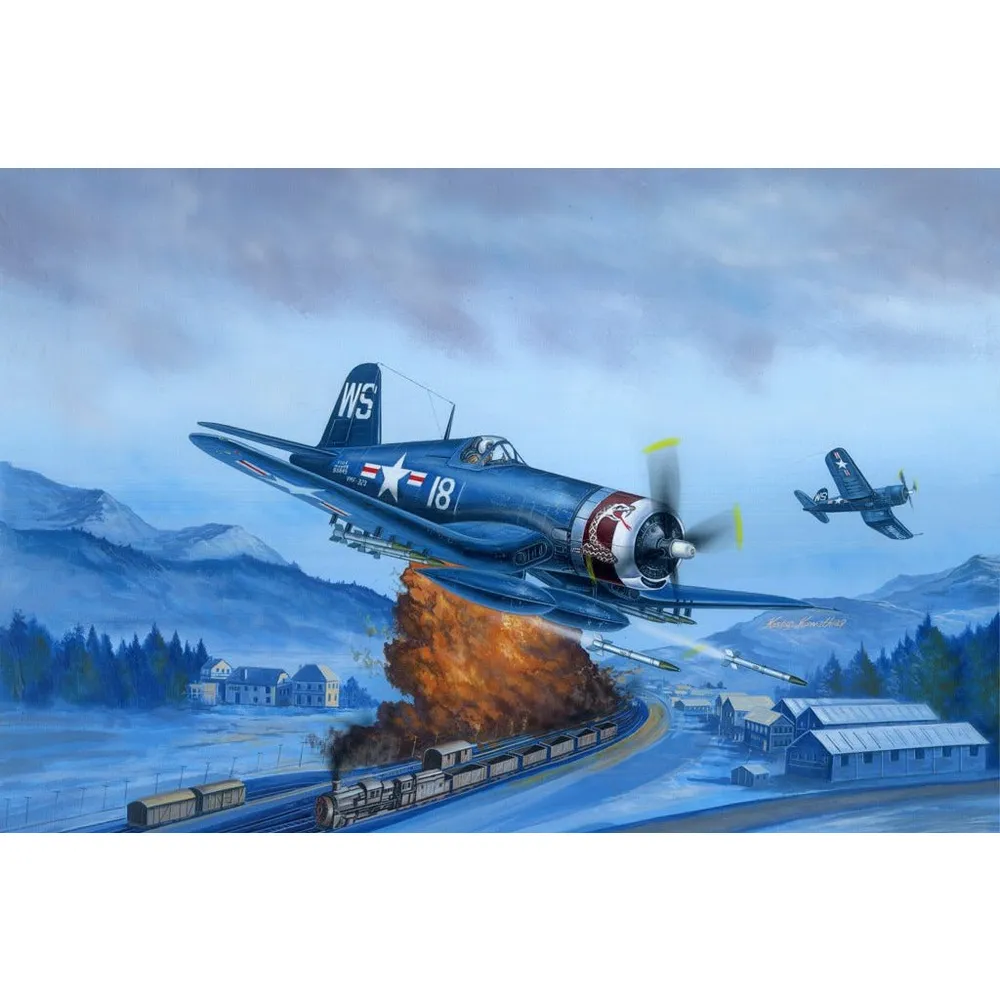 F4U-4 Corsair Late version 1/48 #80387 by Hobby Boss