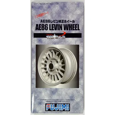 The Wheel Series (No.62) AE86 LEVIN Wheel & Tire Set 17 inch 1/24 Car Accessory Model Kit #193311 by Fujimi