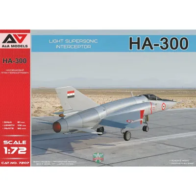HA-300 Light interceptor 1/72 #7207 by A&A Models