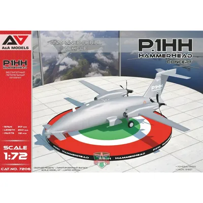 P.1HH Hammerhead (Concept) UAV 1/72 #7206 by A&A Models