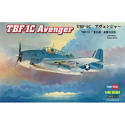 TBF-1C Avenger 1/48 #80314 by Hobby Boss